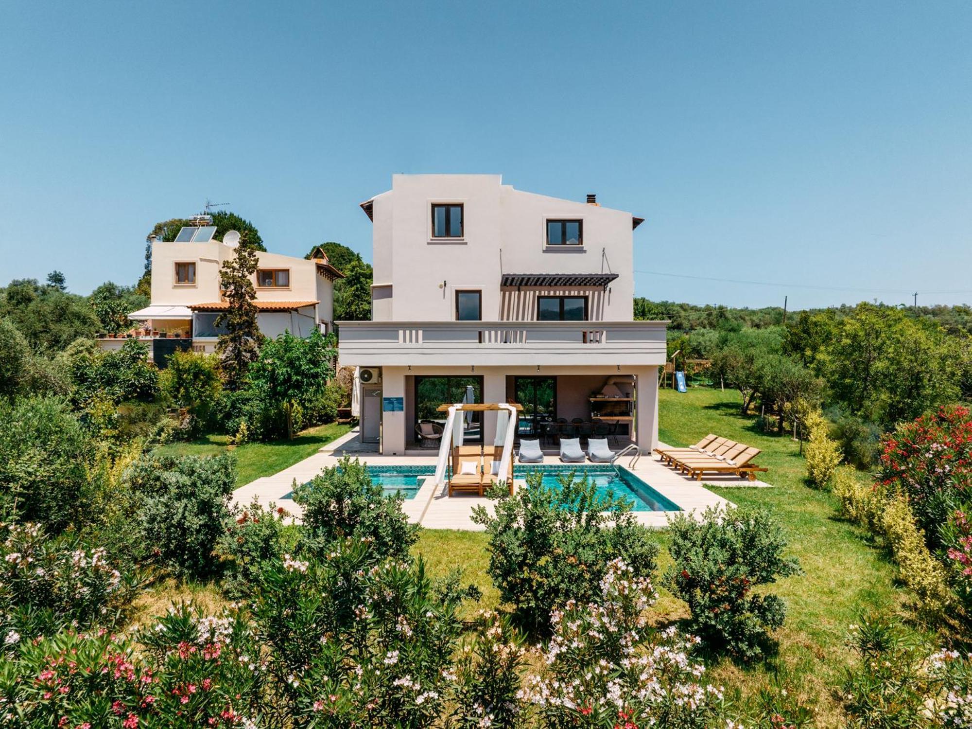 Olvini Villa Galatas  Bagian luar foto
