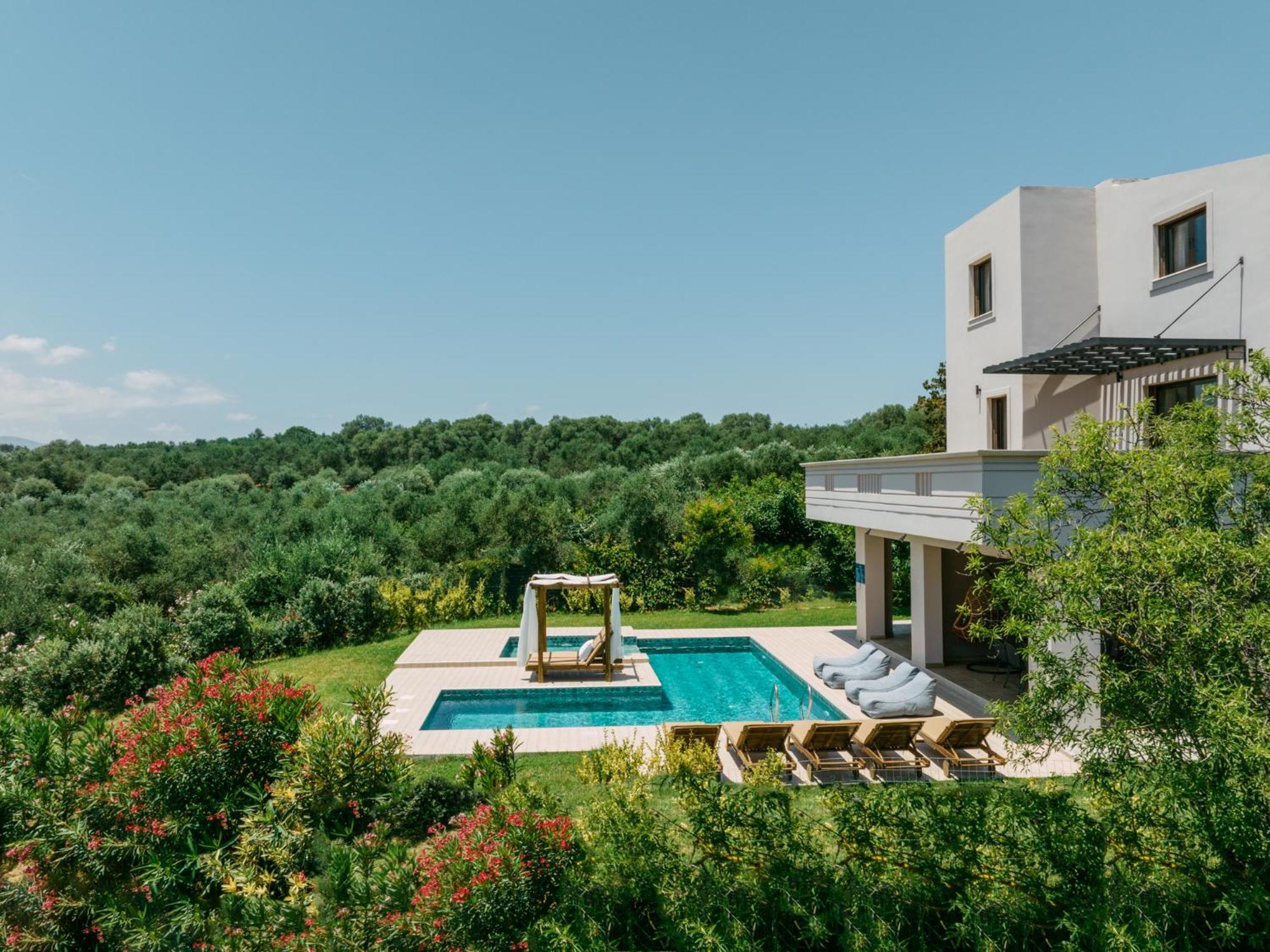 Olvini Villa Galatas  Bagian luar foto